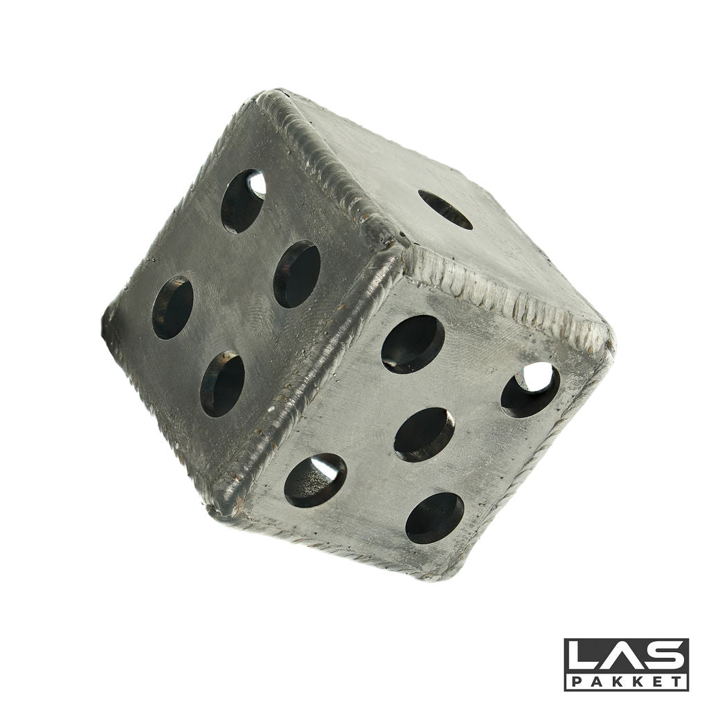 Lasoefening Dobbelsteen 60mm - Weldingshop