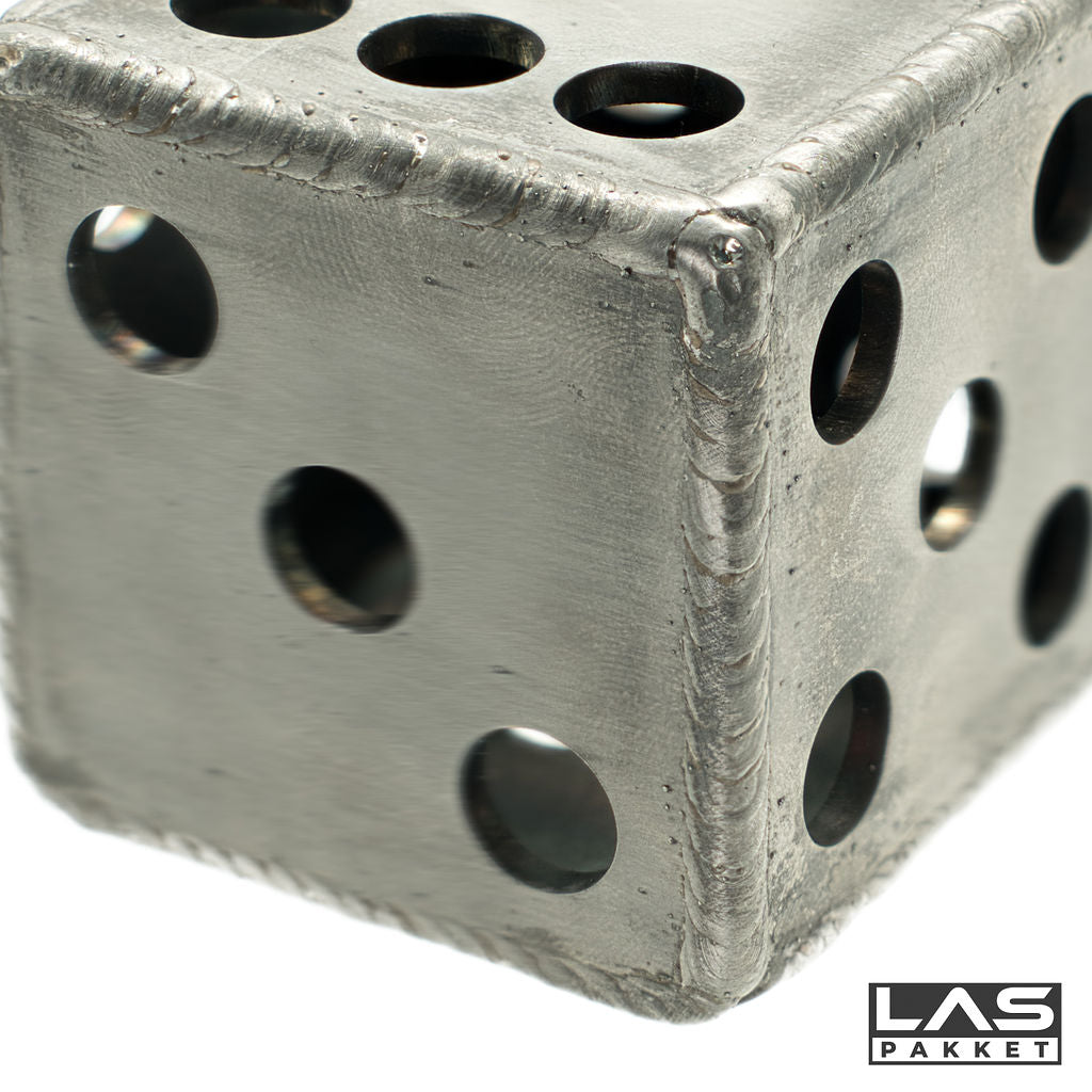 Lasoefening Dobbelsteen 60mm - Weldingshop
