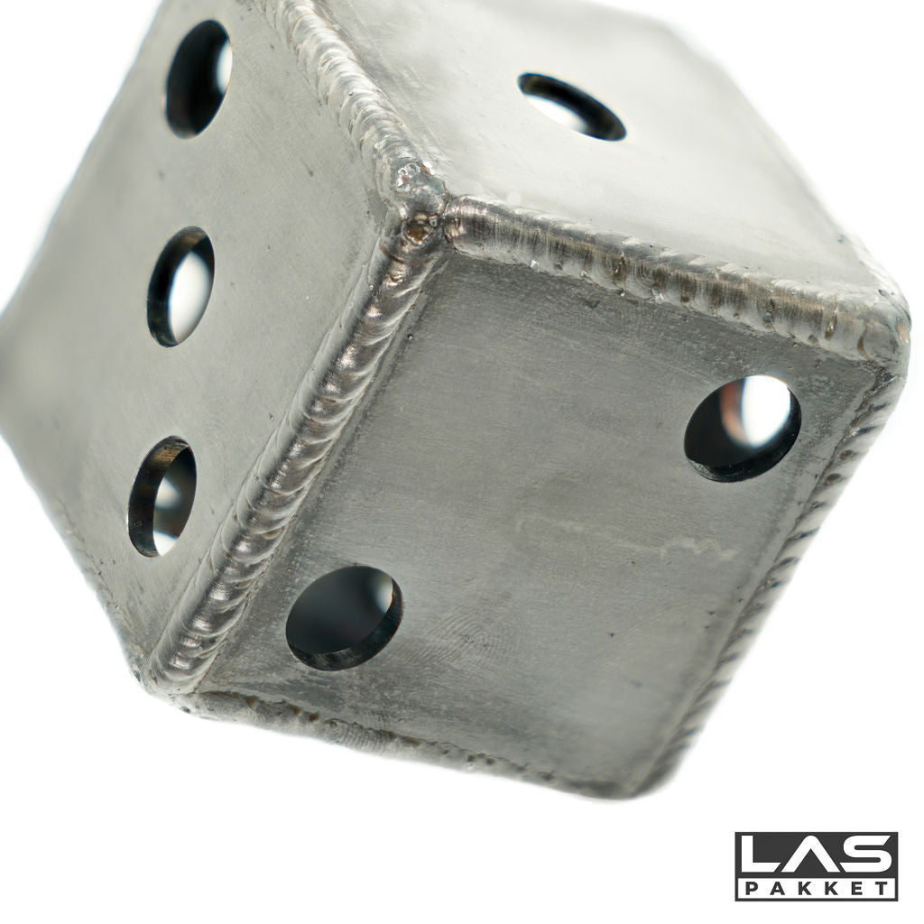 Lasoefening Dobbelsteen 60mm - Weldingshop