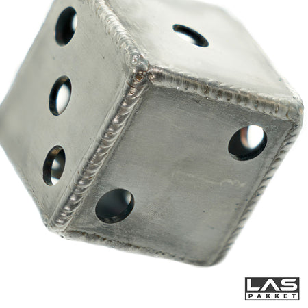 Lasoefening Dobbelsteen 60mm - Weldingshop