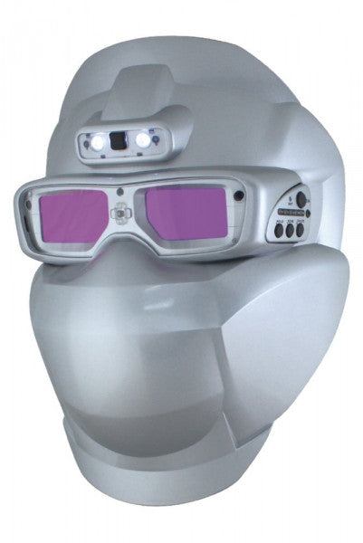 ArcShield 513 Flash automatische lasbril compleet, zilvergrijs - Weldingshop