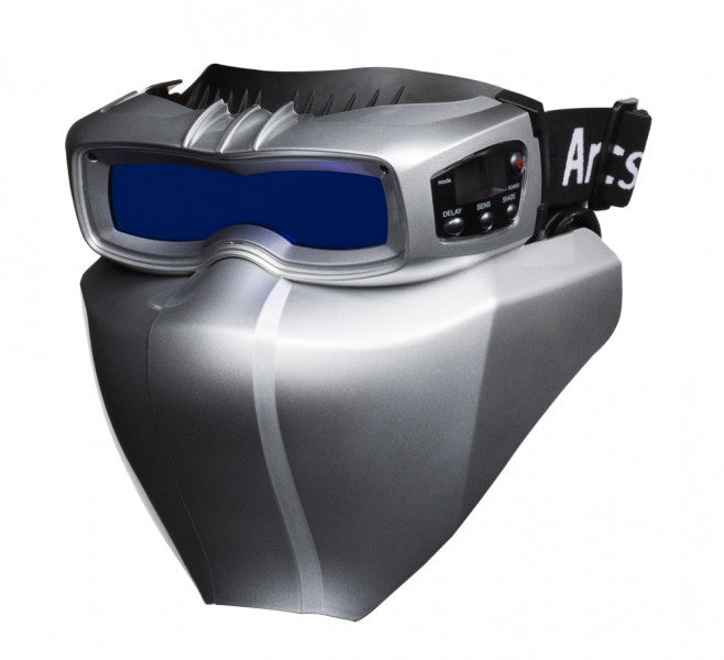 ArcShield-2 automatische lasbril compleet, zilvergrijs - Weldingshop