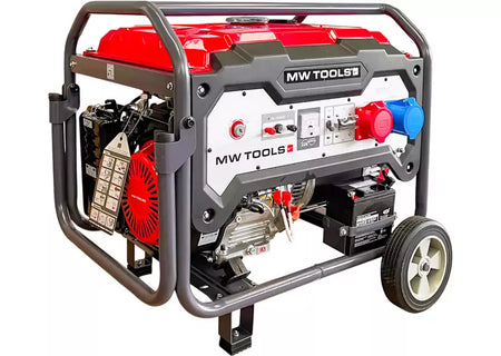 Benzine generator 9,0 kW 3x400 V en 230 V elektrische start 25 l tank - Weldingshop
