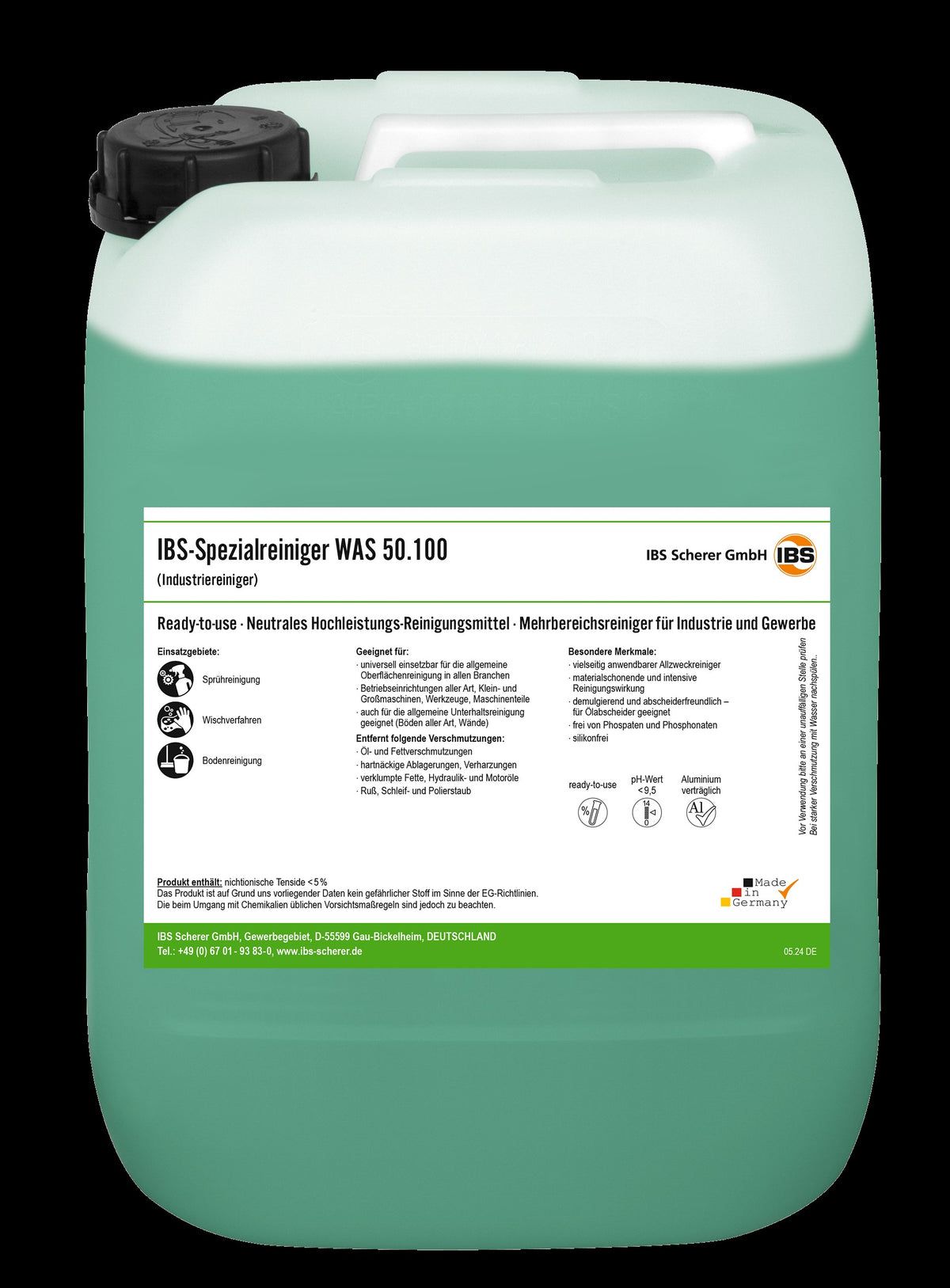 IBS speciaalreiniger WAS 50.100  20 l bus - Weldingshop