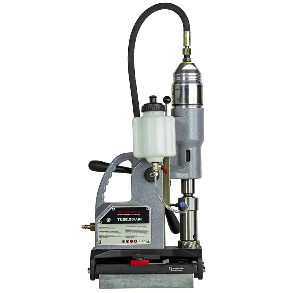 Pneumatische magneet kernboormachine, 55mm - 2 3/16", 6.3 bar. - Weldingshop