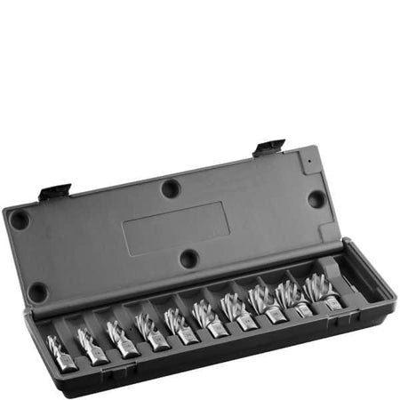 Kernboren set, HSS, DoC 55 mm, Dmin 12 mm, Dmax 30 mm. - Weldingshop