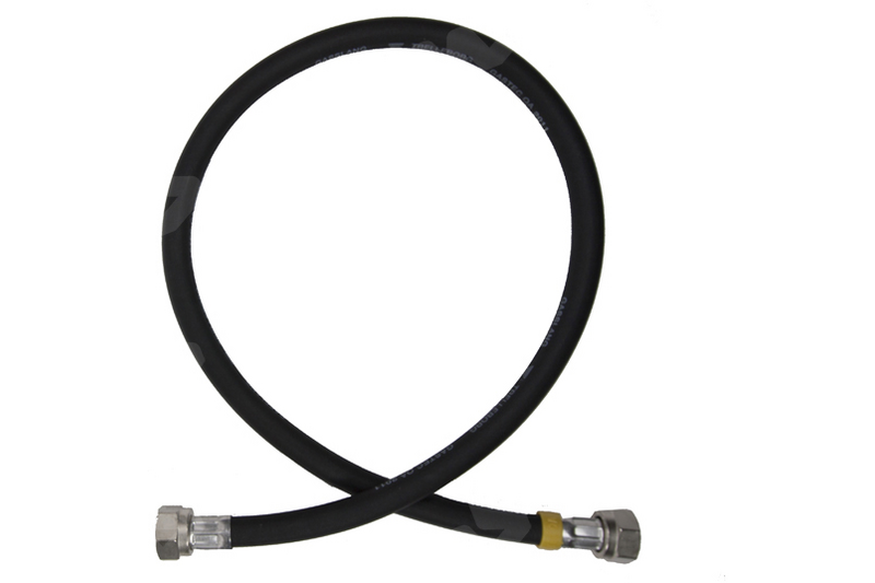 Hogedrukslang zwart met 2x wartel 21.8L KOMBI/DIN Propaan - Weldingshop