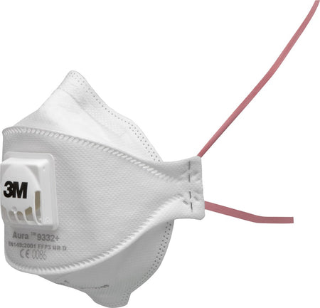 3M Aura 9332+ stofmasker FFP3 + ventiel - Weldingshop