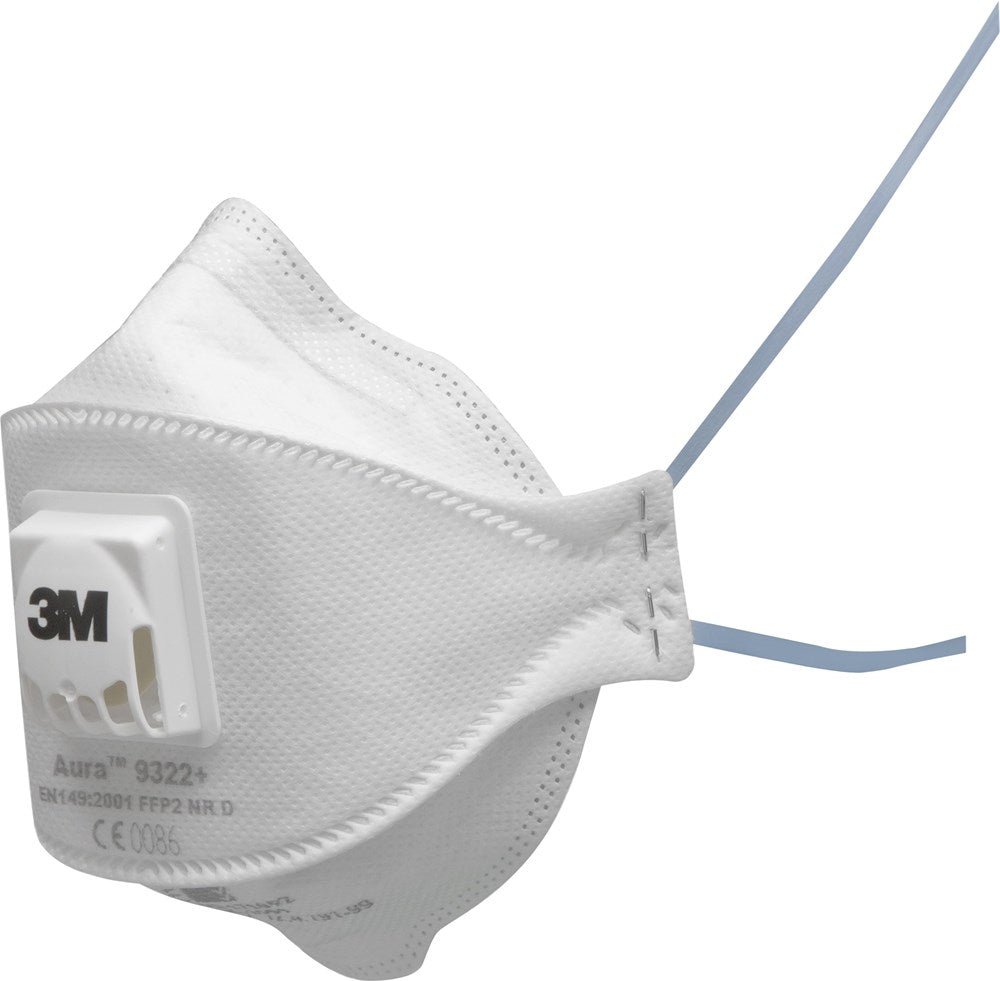 3M Aura 9322+ stofmasker FFP2 + ventiel - Weldingshop