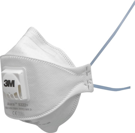 3M Aura 9322+ stofmasker FFP2 + ventiel - Weldingshop