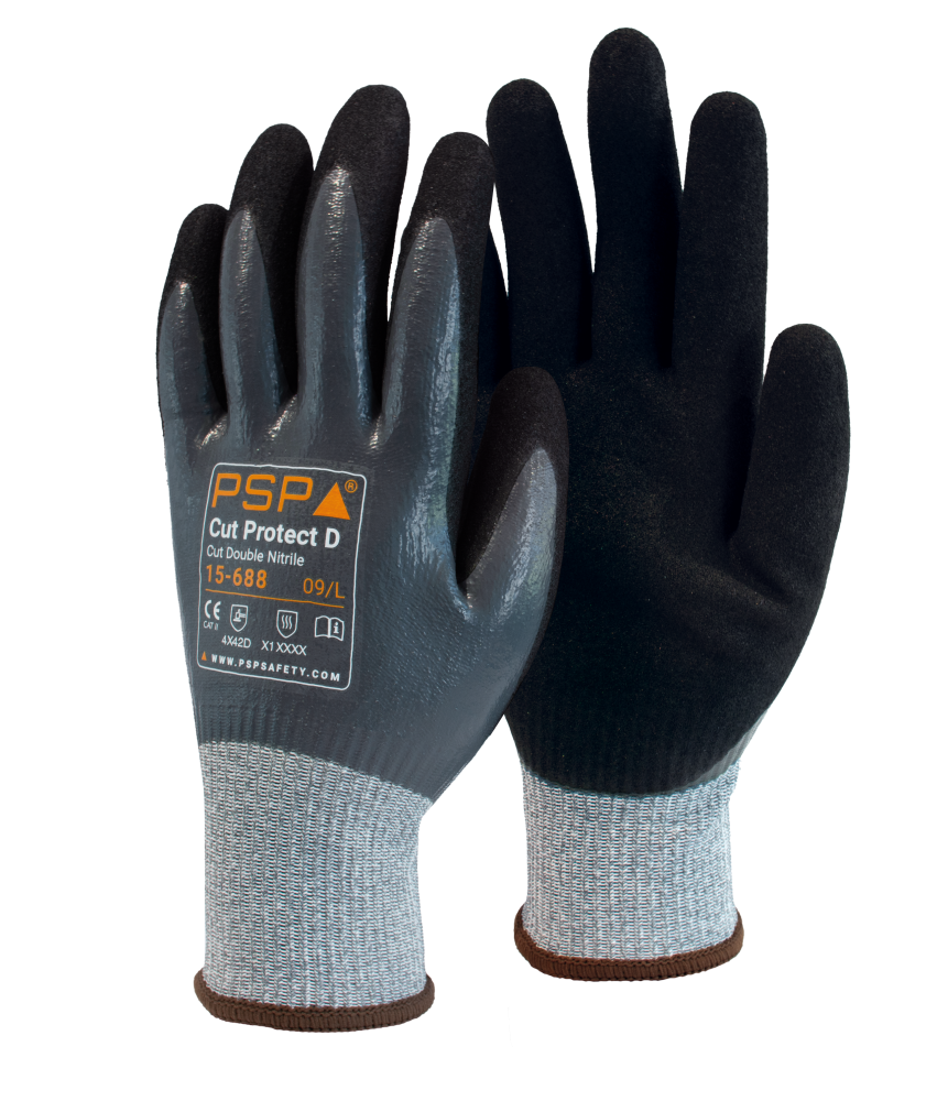 PSP 15-688 Cut D Double Nitrile - Weldingshop