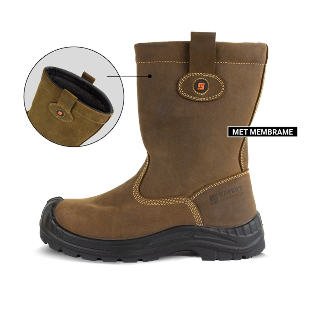 SF Vlaars Siena S3 membraan bruin - Weldingshop