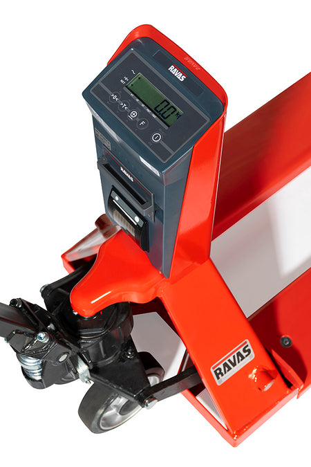RAVAS-3200F Li - Palletwagen met weegschaal - Weldingshop
