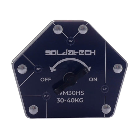 Lasmagneet schakelbaar zeshoek 40kg - Weldingshop