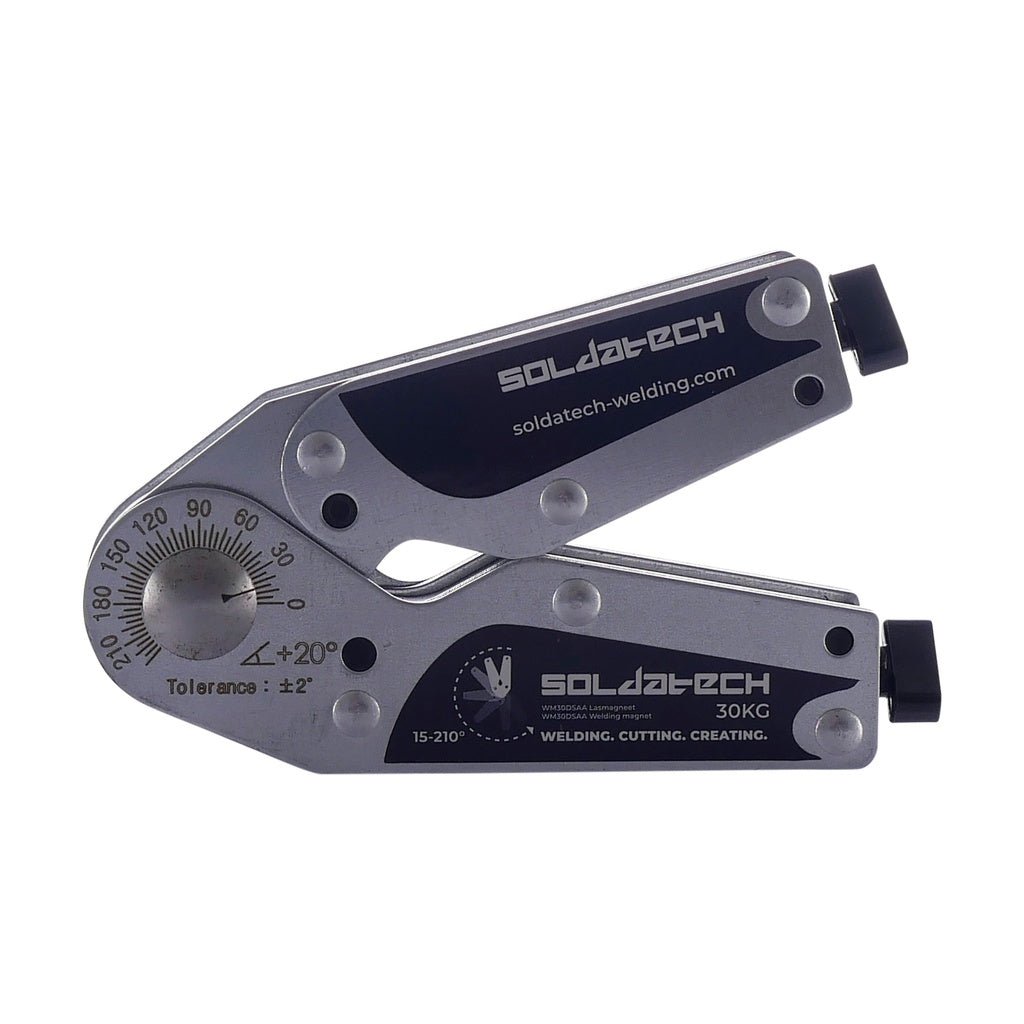 Lasmagneet verstelbaar schakelbaar 30kg - Weldingshop