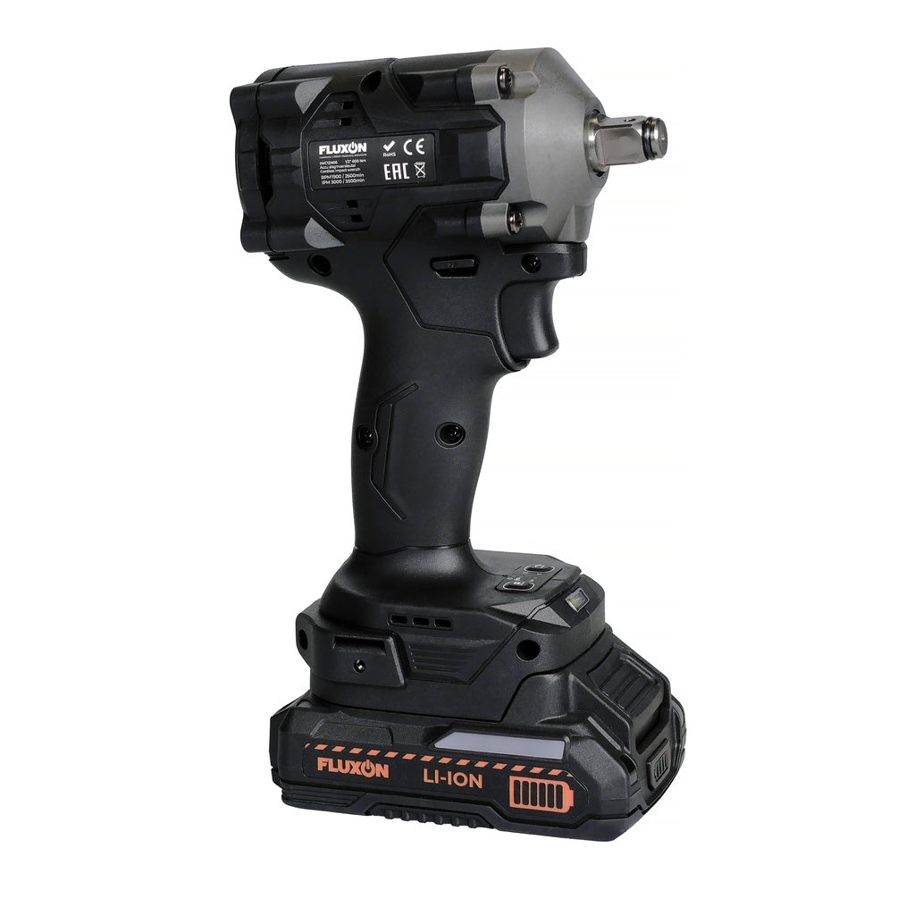 Accu slagmoersleutel 1/2'' 620Nm incl. 1x 2Ah accu en lader - Weldingshop