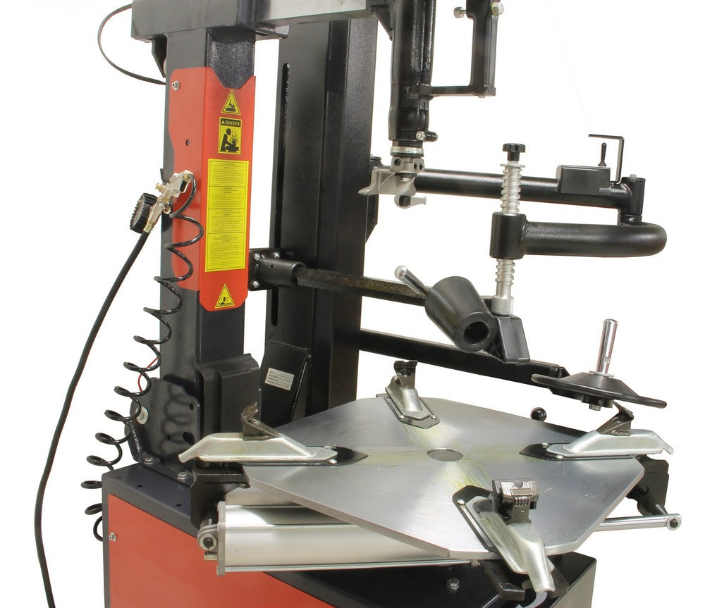 Bandendemonteermachine met hulparm 400V dubbele snelheid - Weldingshop