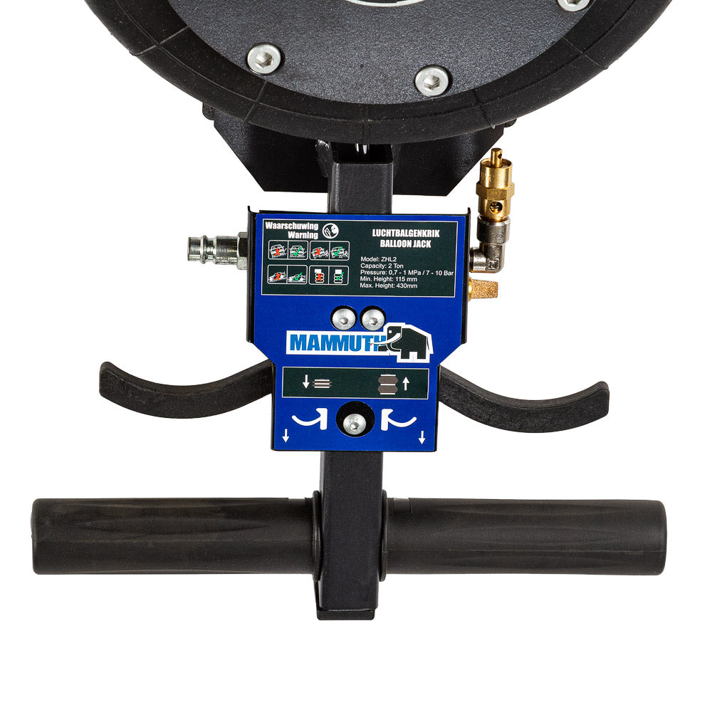 Luchtbalgkrik 2 traps 2T - Weldingshop