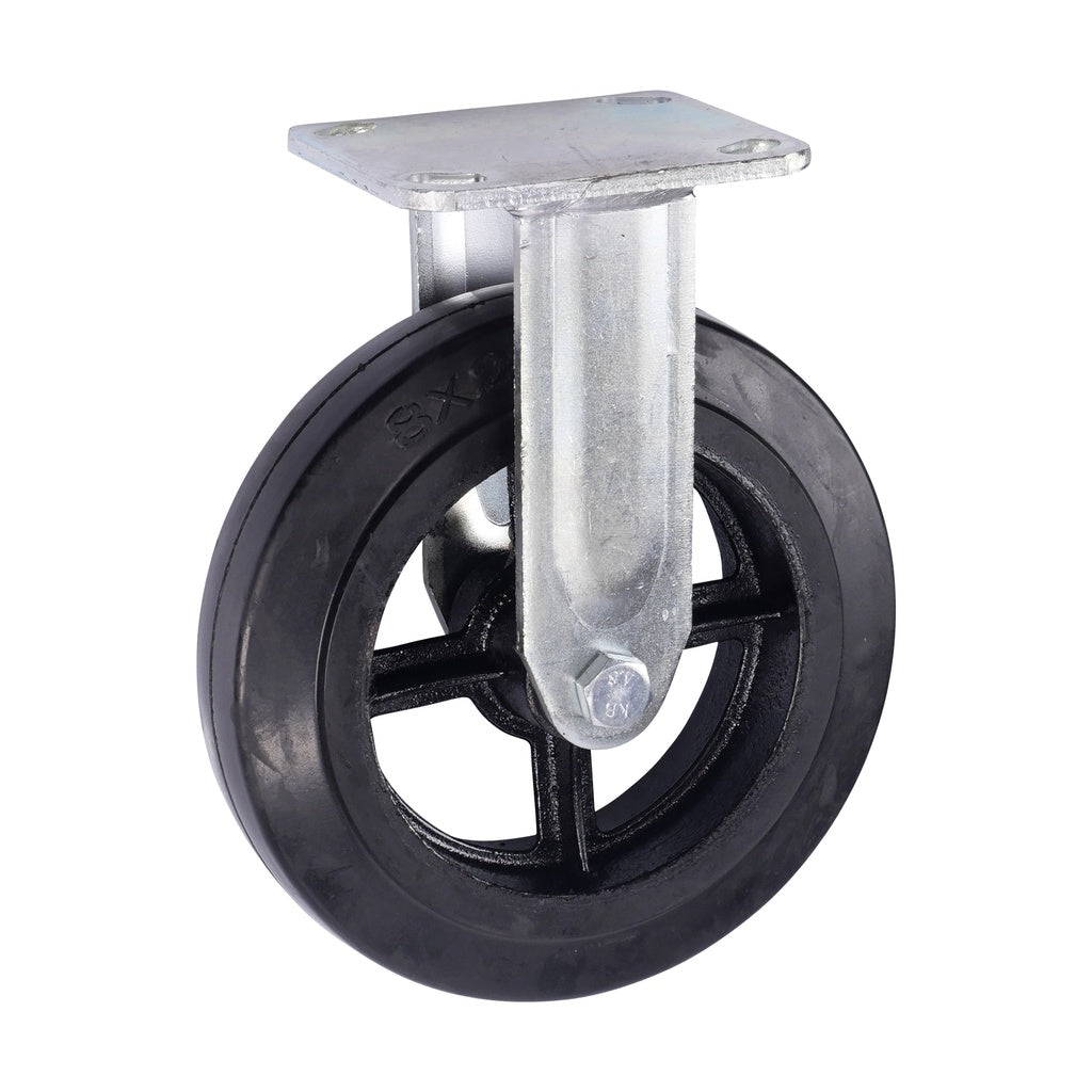 Bokwiel 200 x 50mm rubber - Weldingshop