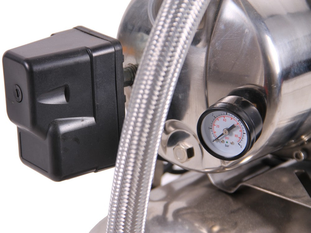 Hydrofoorinstallatie rvs pomp en tank 0.75 kw - Weldingshop