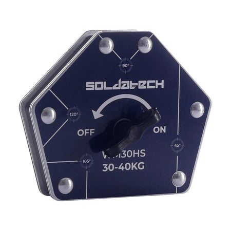 Lasmagneet schakelbaar zeshoek 40kg - Weldingshop