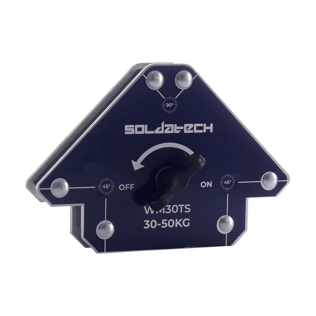 Lasmagneet schakelbaar pijl 30 - 50kg - Weldingshop