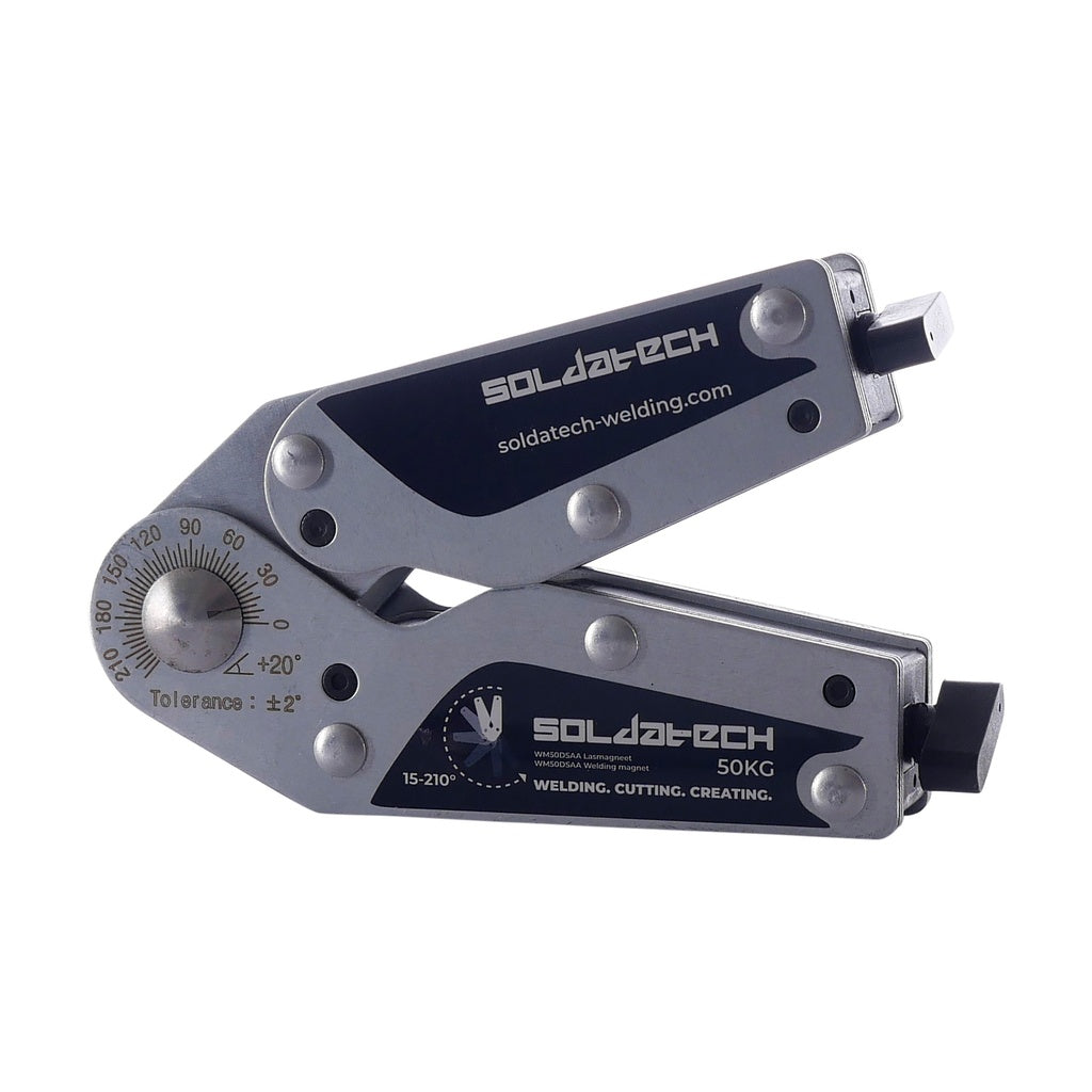 Lasmagneet verstelbaar schakelbaar 50kg - Weldingshop