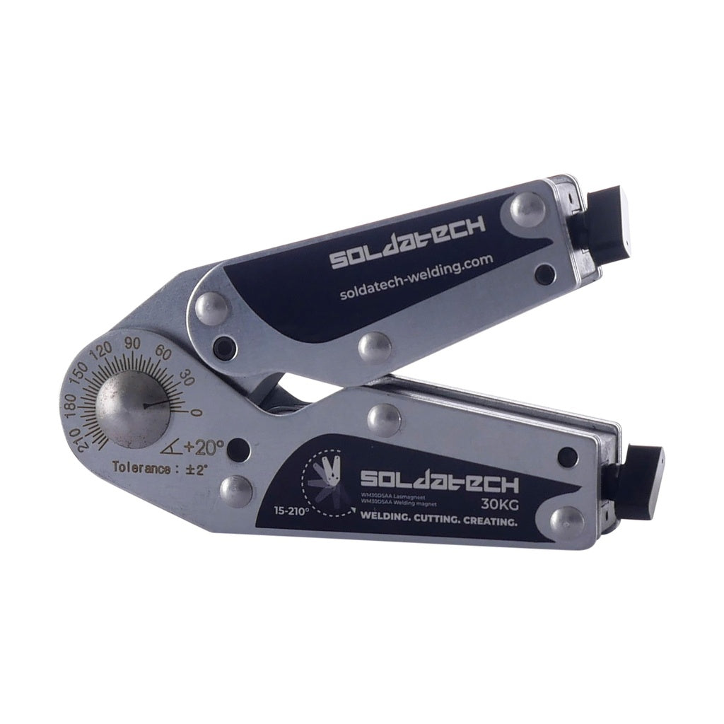 Lasmagneet verstelbaar schakelbaar 30kg - Weldingshop