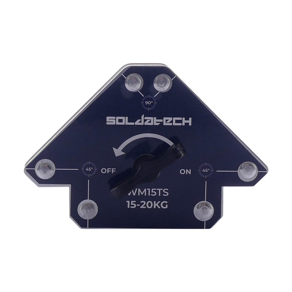 Lasmagneet schakelbaar pijl 15 - 20kg - Weldingshop