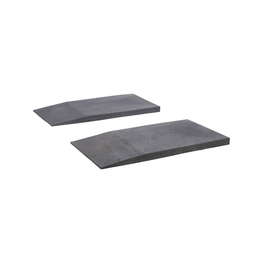 Rubberen oprijplaat set voor schaarlift 50mm 2 stuks - Weldingshop