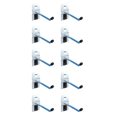 Gereedschapshaak enkel lang 80mm set 10stuks - Weldingshop