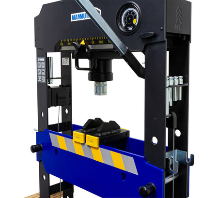 Werkplaatspers lucht hydraulisch met voetpedaal 30 ton - Weldingshop