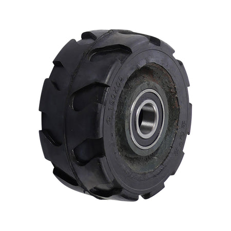 Los wiel 150 x 65mm massief rubber - Weldingshop