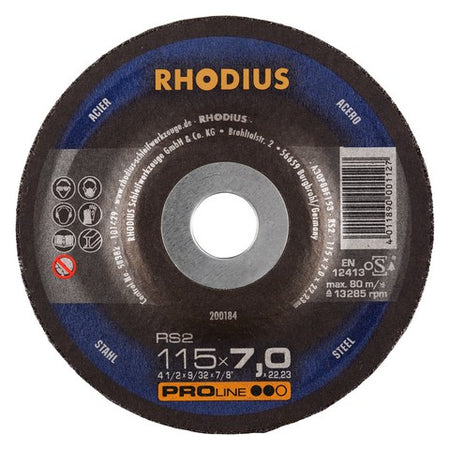 Rhodius RS2 Afbraamschijf - Weldingshop