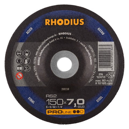 Rhodius RS2 Afbraamschijf - Weldingshop