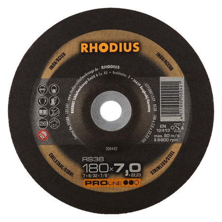 Rhodius RS38 Afbraamschijf - Weldingshop
