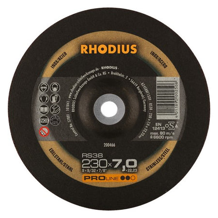 Rhodius RS38 Afbraamschijf - Weldingshop