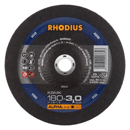 Rhodius KSM & KSMK doorslijpschijf - Weldingshop