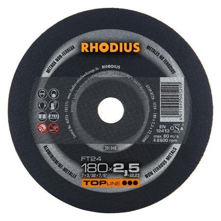 Rhodius FT24 Doorslijpschijf conventioneel - Weldingshop