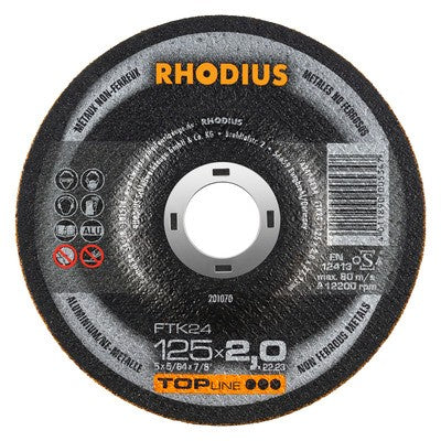 Rhodius FTK24 Doorslijpschijf conventioneel - Weldingshop
