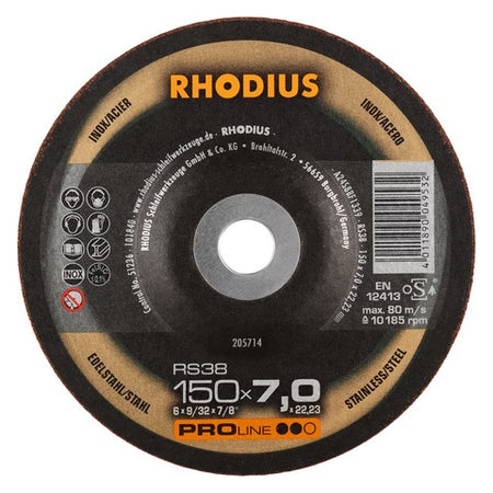 Rhodius RS38 Afbraamschijf - Weldingshop