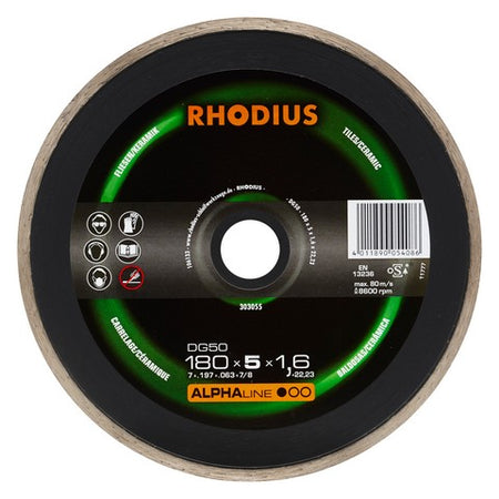Rhodius DG50 Diamantdoorslijpschijf - Weldingshop