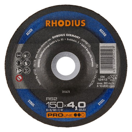 Rhodius RS2 Afbraamschijf - Weldingshop