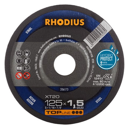 Rhodius XT20 Doorslijpschijf extra dun - Weldingshop