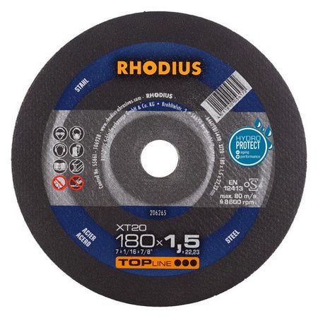 Rhodius XT20 Doorslijpschijf extra dun - Weldingshop