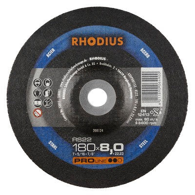 Rhodius RS22 Afbraamschijf - Weldingshop