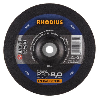 Rhodius RS22 Afbraamschijf - Weldingshop