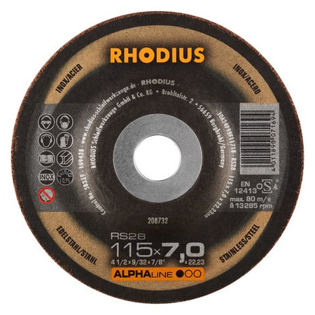 Rhodius RS28 Afbraamschijf - Weldingshop