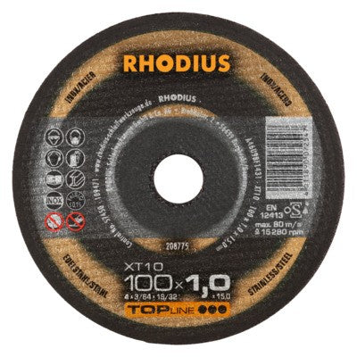 Rhodius XT10 Doorslijpschijf MINI - Weldingshop