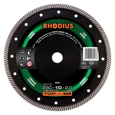 Rhodius DG10 Diamantdoorslijpschijf - Weldingshop